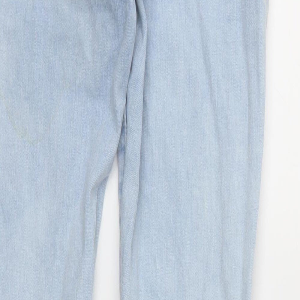 Denim & Co. Womens Blue Skinny Jeans Size 6 L28 in