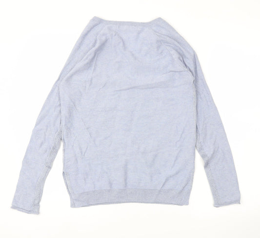 next Womens Blue Basic T-Shirt Size 10
