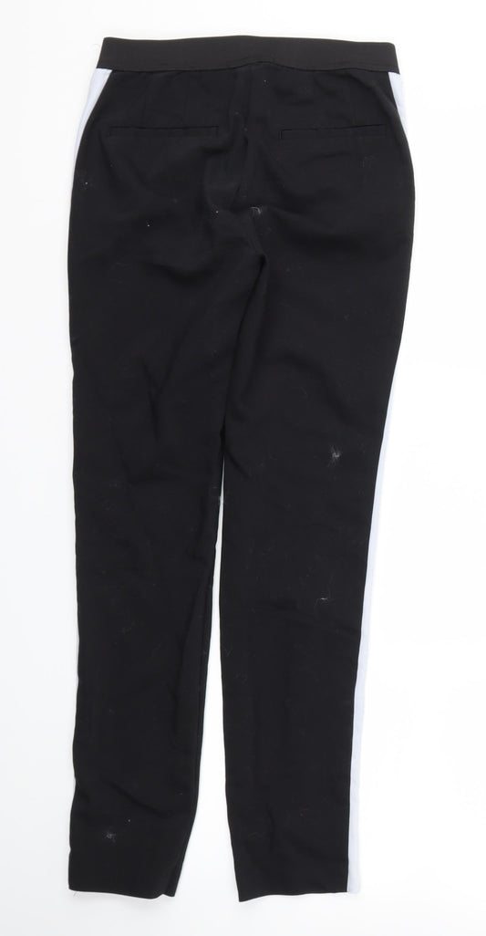 Zara Womens Black Trousers Size XS L27 in - Stretch waistband