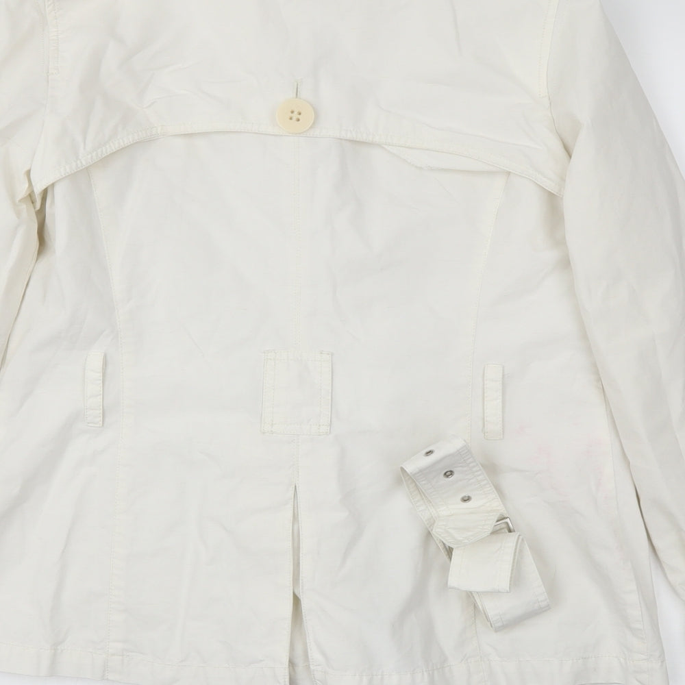 M&S Womens Ivory Jacket Coat Size 14