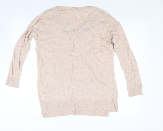 Topshop Womens Pink Knit Pullover Jumper Size 6