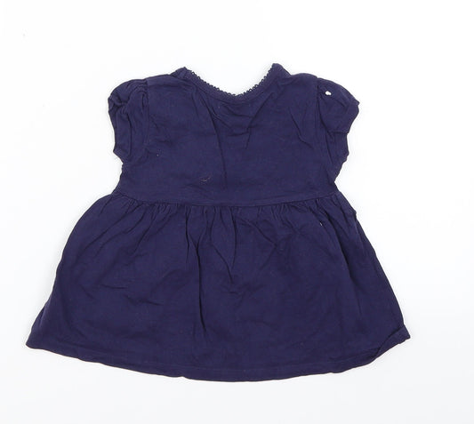 Ladybird Girls Blue Skater Dress Size 18-24 Months