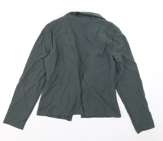 Y.A.S Womens Green Jacket Blazer Size 14