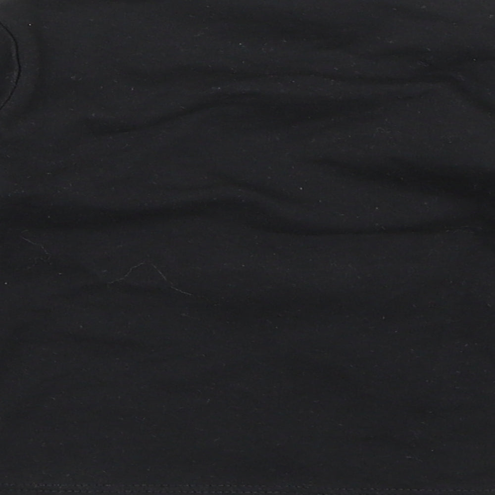 First Impressions Boys Black Basic T-Shirt Size 12 Months