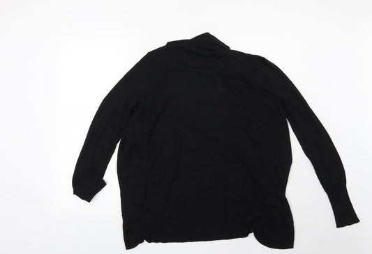 Merona Womens Black Cardigan Jumper Size M