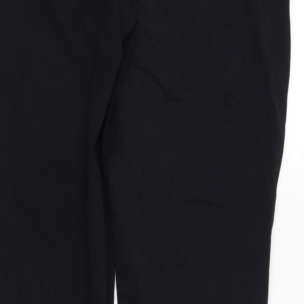 Marks and Spencer Womens Black Trousers Size 12 L30 in