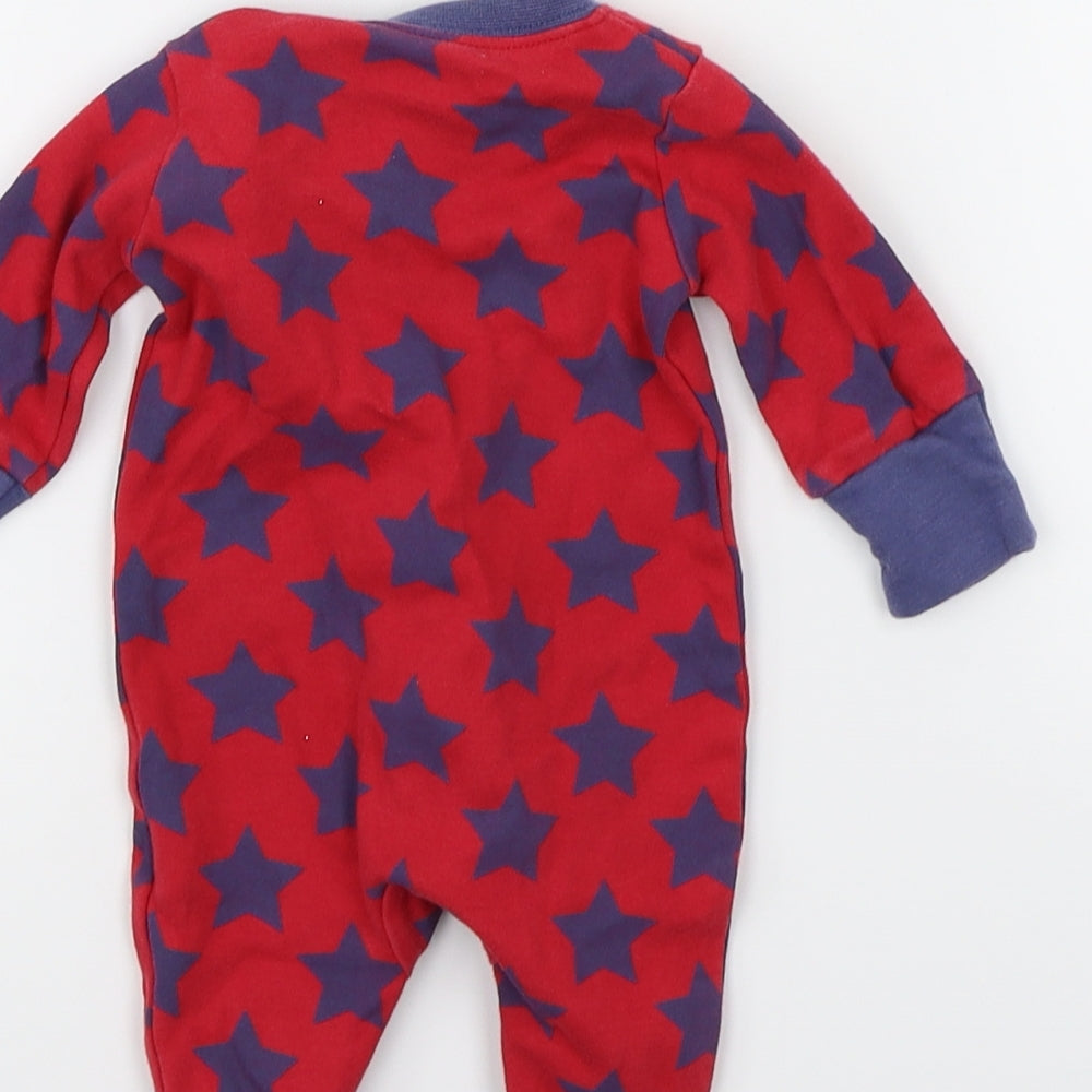 NEXT Baby Red Babygrow One-Piece One Size - stars