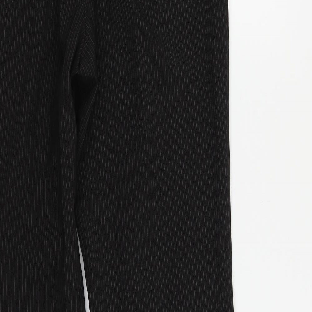 Marks and Spencer Womens Black Trousers Size 14 L33 in