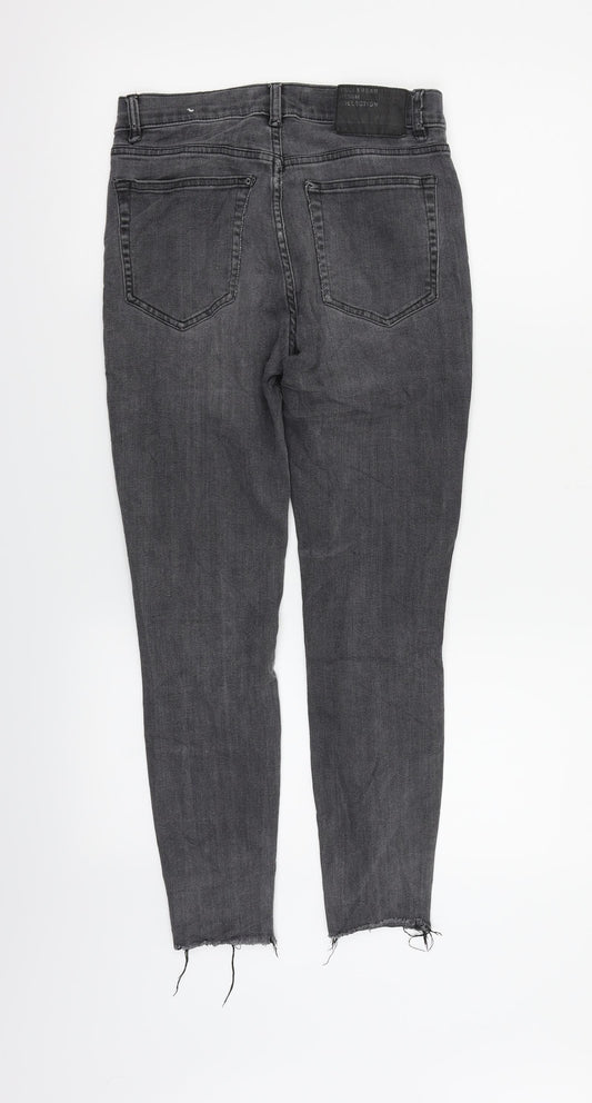 Pull&Bear Womens Grey Straight Jeans Size 26 in L27 in
