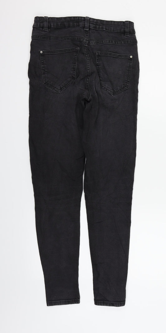 RESERVED Womens Black Straight Jeans Size 38 in L32 in