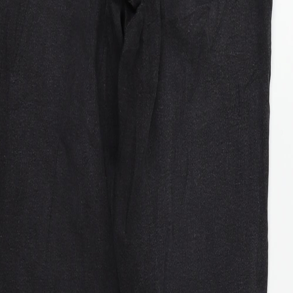 RESERVED Womens Black Straight Jeans Size 38 in L32 in
