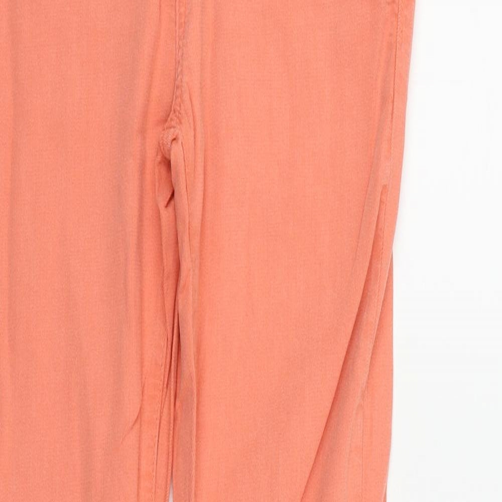 Jack Wills Womens Orange Straight Jeans Size 26 in L32 in