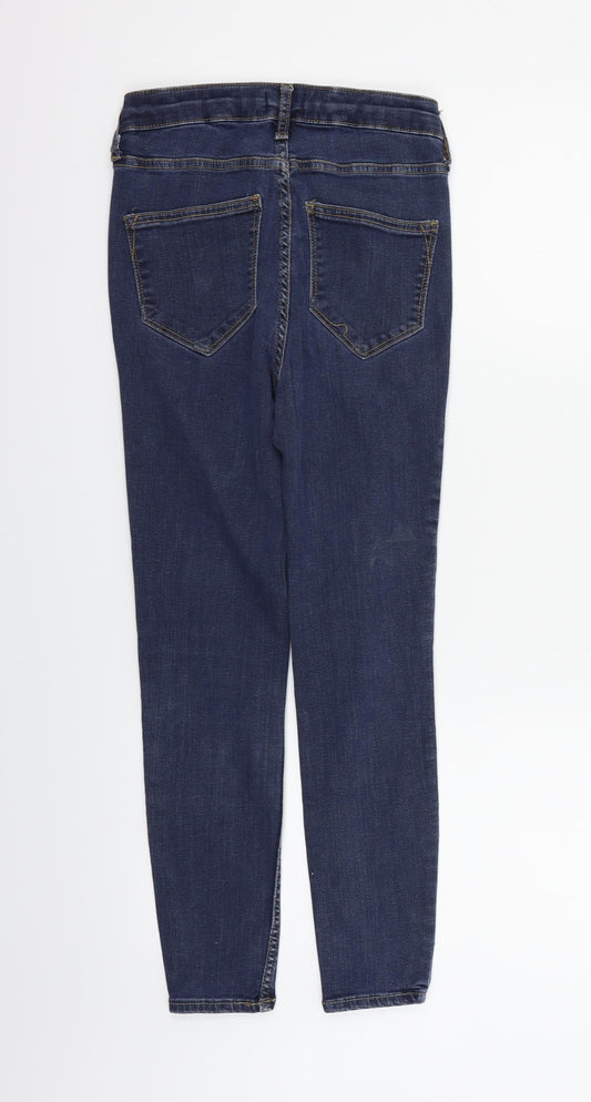 River Island Womens Brown Straight Jeans Size 8 L26 in