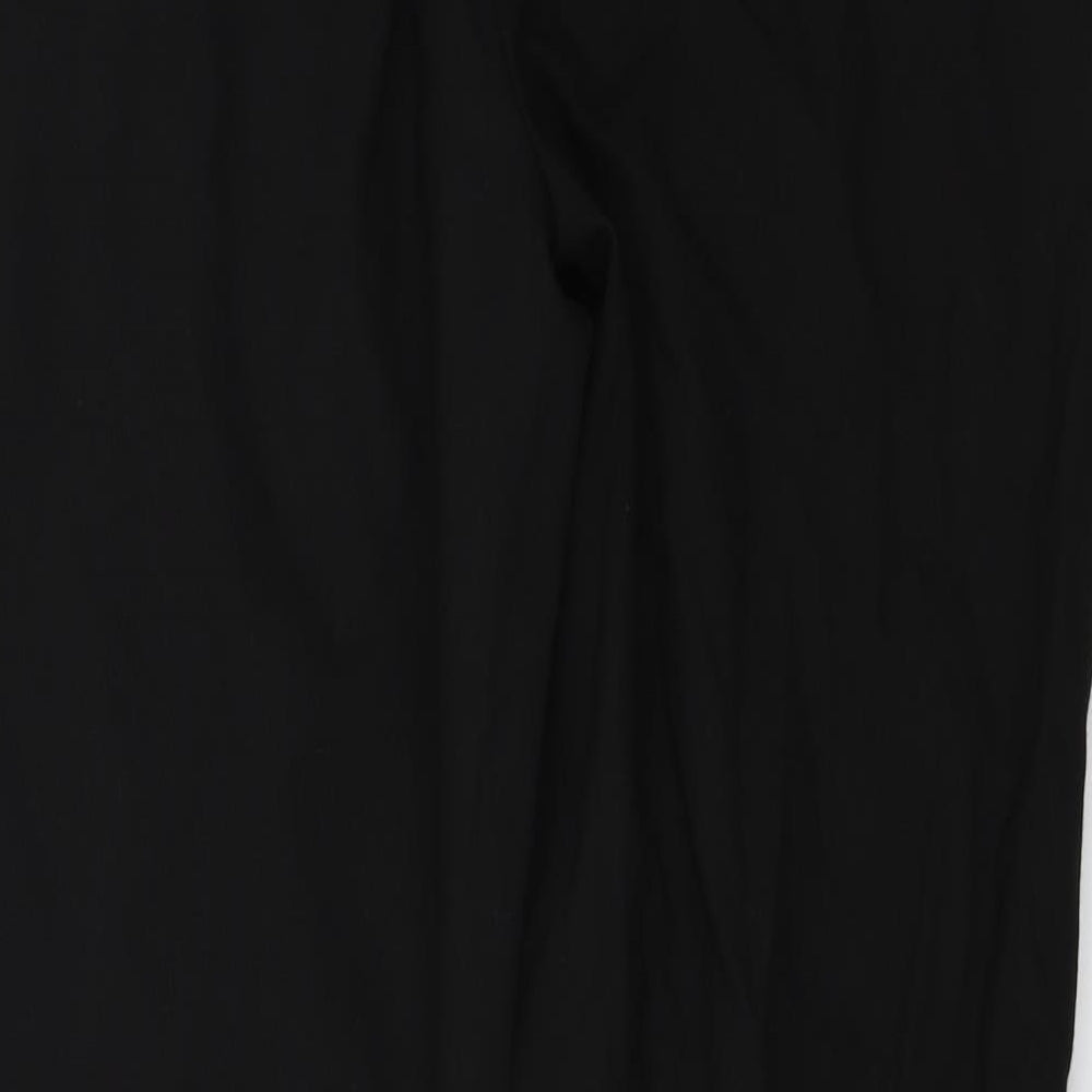 NEXT Womens Black Trousers Size 12 L23 in