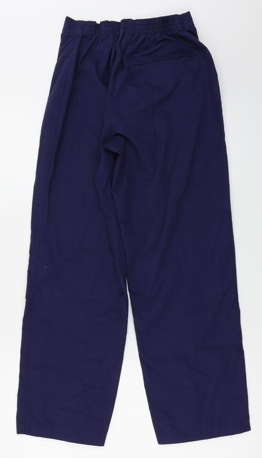Simon Jersey Womens Blue Trousers Size 6 L26 in