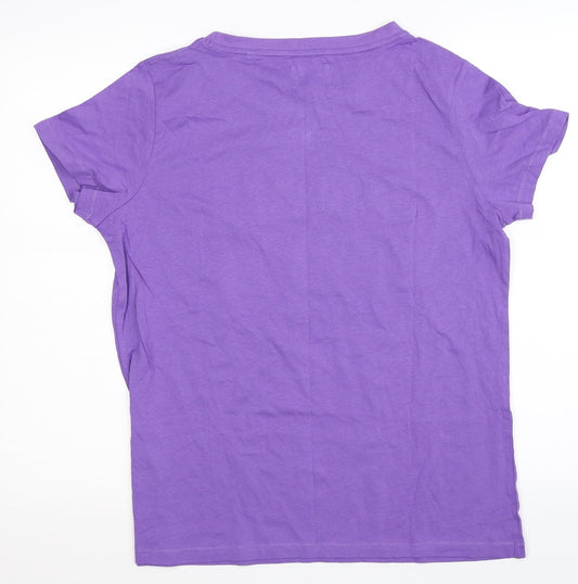 NEXT Womens Blue Basic T-Shirt Size M - Jingle Ladies
