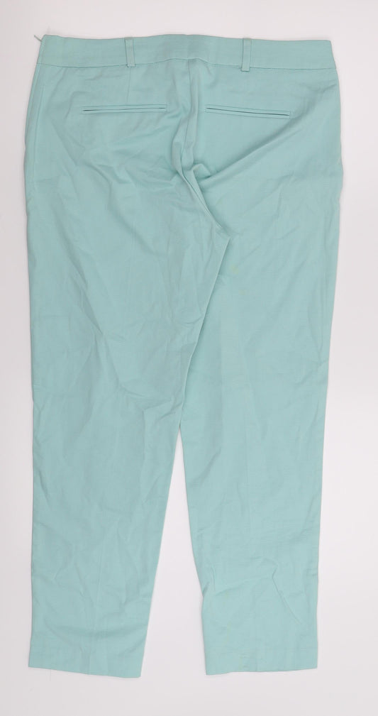 ORSAY Womens Green Trousers Size 32 in L27 in