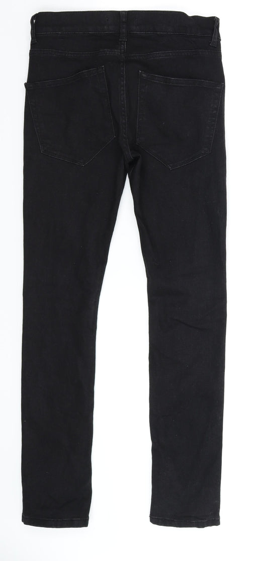 Goodsouls Womens Black Denim Skinny Jeans Size 28 in L28 in