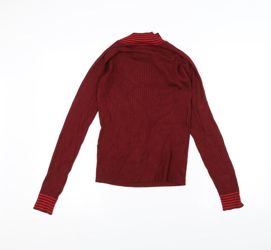 NEXT Womens Red Basic T-Shirt Size 6