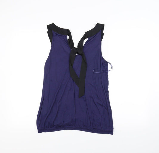 Oasis Womens Blue A-Line Size 12