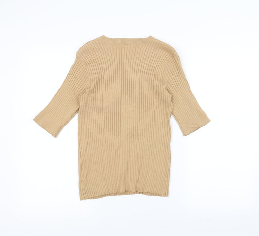 River Island Womens Brown Pullover Jumper Size 10