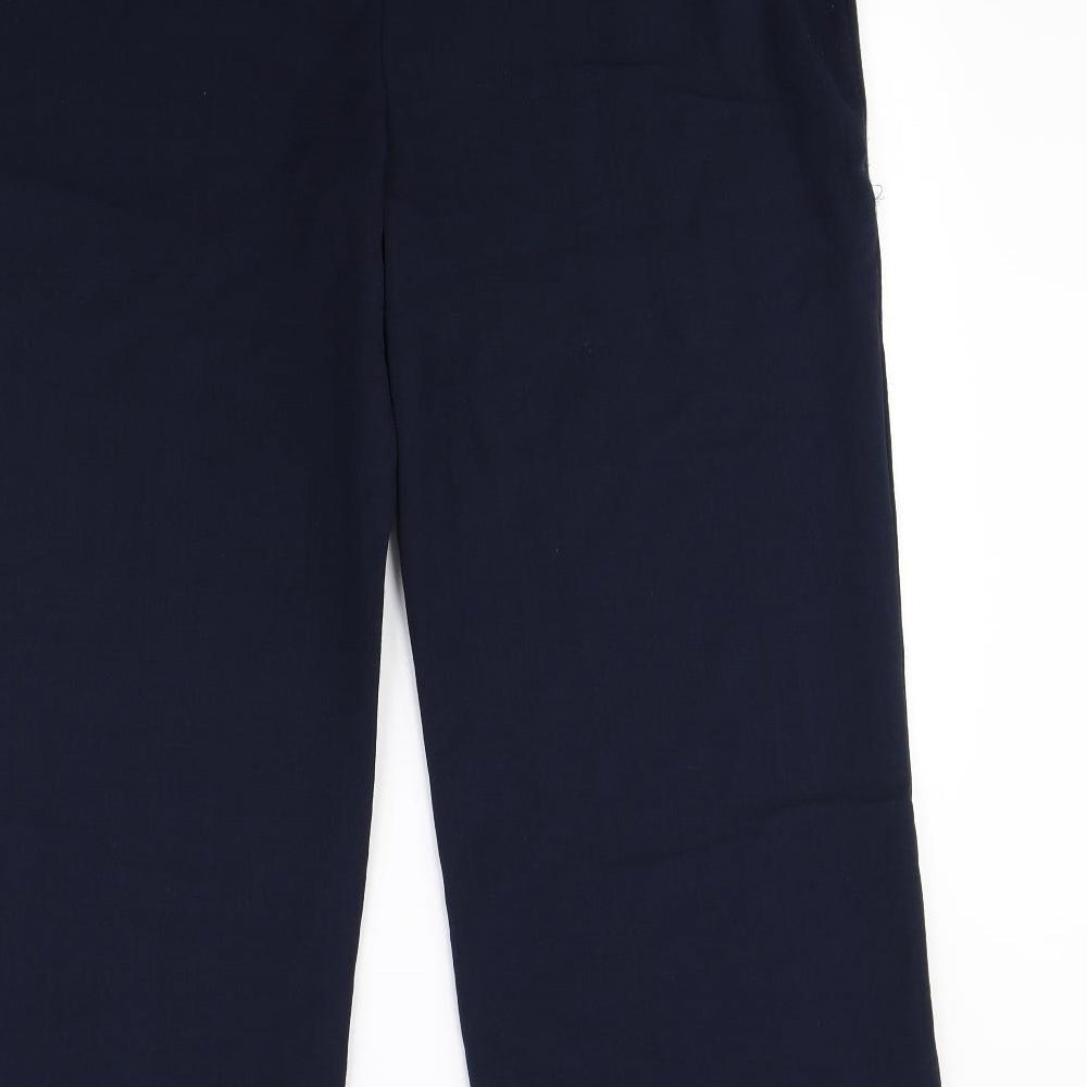 Alex & co Womens Blue Dress Pants Trousers Size 18 L30 in