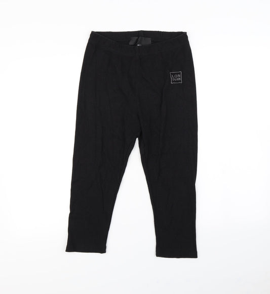 Missguided Womens Black Jegging Leggings Size 10 L20 in