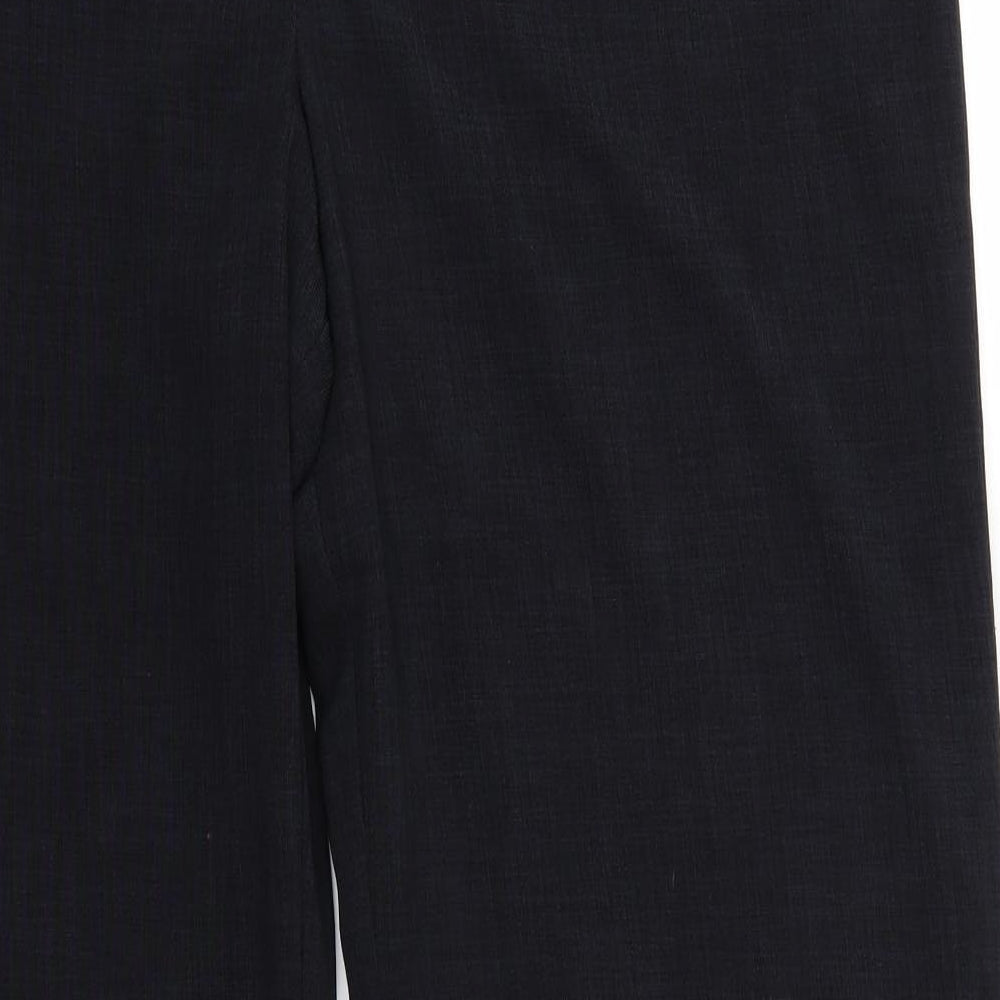 Marks and Spencer Womens Black Trousers Size 20 L26 in