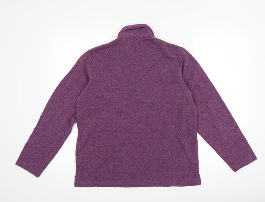 Bonmarché Womens Purple Pullover Sweatshirt Size S
