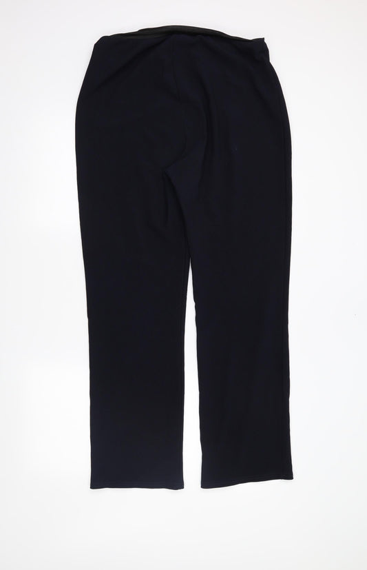 YCRA Womens Blue Trousers Size XL L28 in