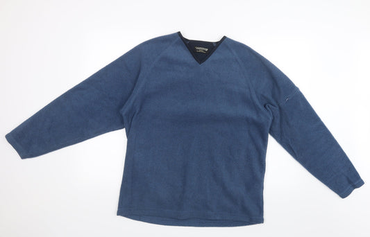 Active Mens Blue Pullover Jumper Size S