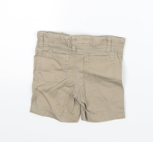 Pumpkin Patch Boys Beige Cropped Trousers Size 12-18 Months
