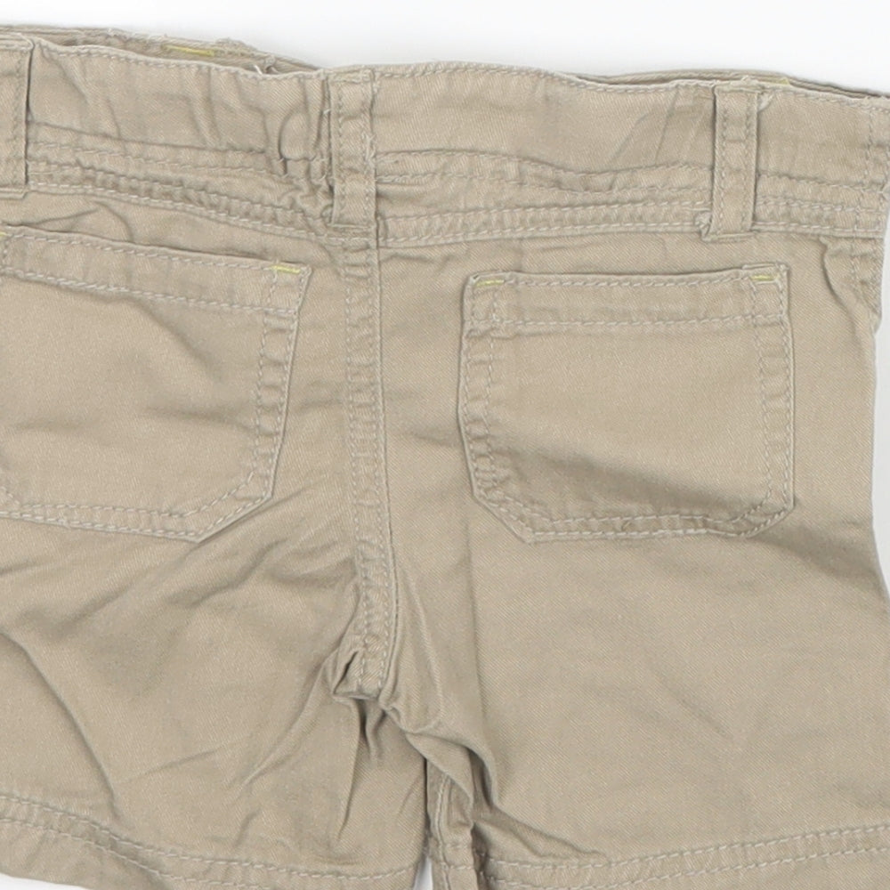 Pumpkin Patch Boys Beige Cropped Trousers Size 12-18 Months