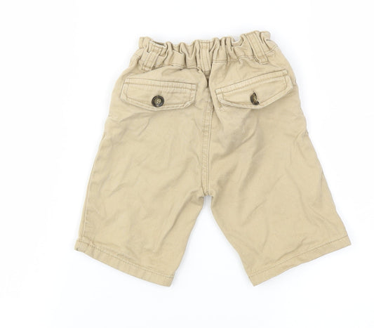 Nutmeg Boys Beige Cargo Trousers Size 12-18 Months