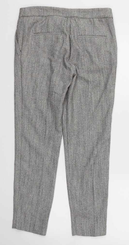 H&M Womens Grey Trousers Size 6 L26 in