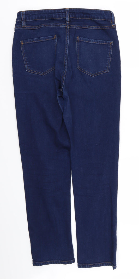 Denim Womens Blue Skinny Jeans Size 12 L26 in