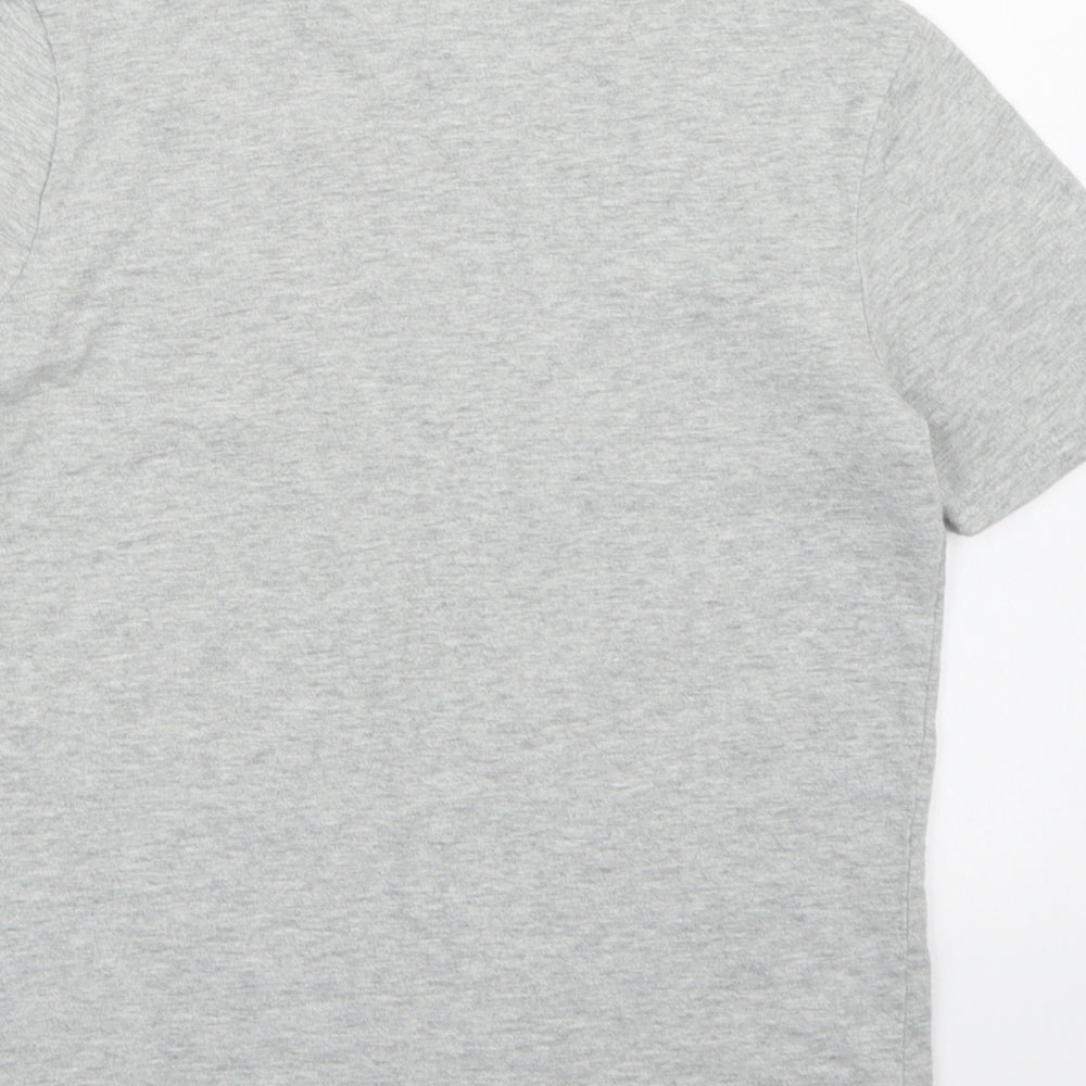 Gap Girls Grey Basic T-Shirt Size 8-9 Years