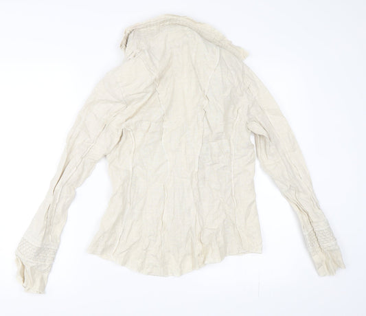Per Una Womens Beige Jacket Size 10