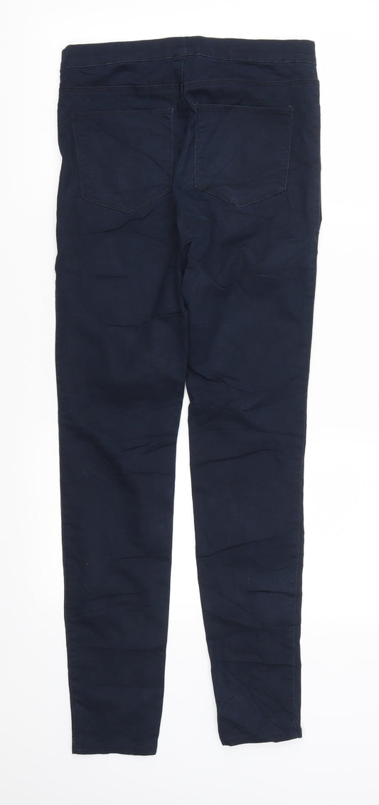 H&M Womens Beige Denim Jegging Jeans Size 8 L29 in