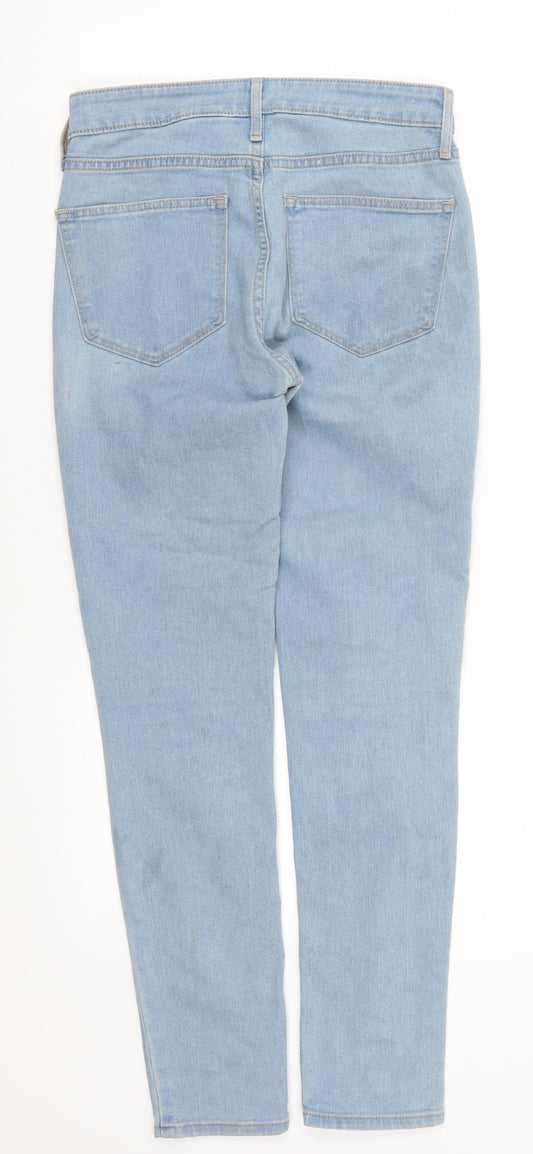 H&M Womens Blue Denim Skinny Jeans Size 26 in L27 in