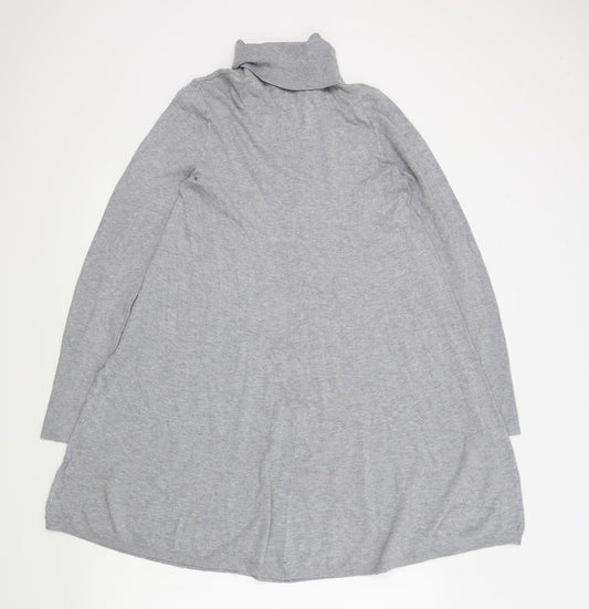 Papaya Womens Grey Fit & Flare Size 10