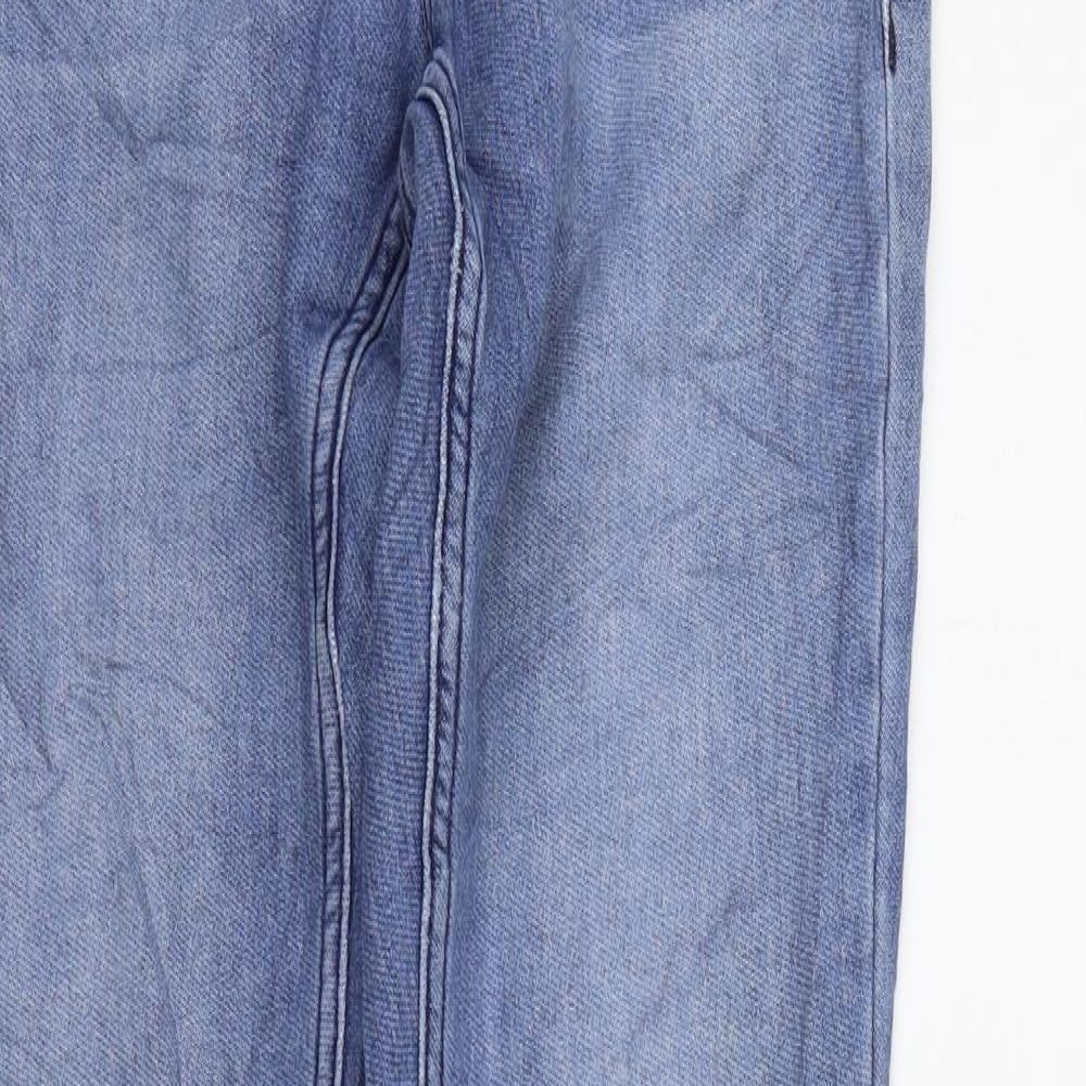 Calvin Klein Collection Womens Blue Straight Jeans Size 25 in L30 in
