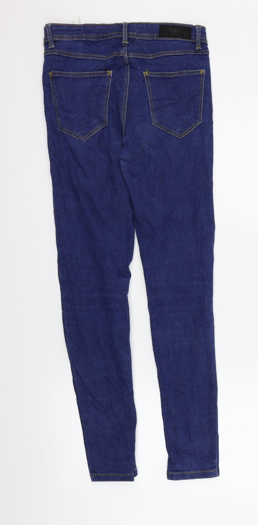 RESERVED Womens Blue Straight Jeans Size 6 L28 in