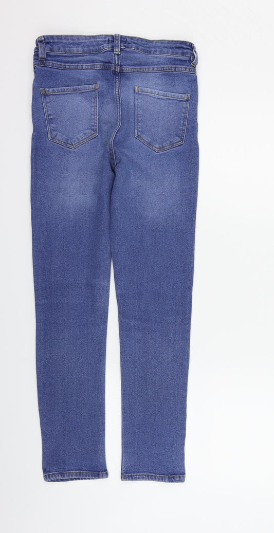 /Denim Womens Blue Straight Jeans Size 10 L26 in