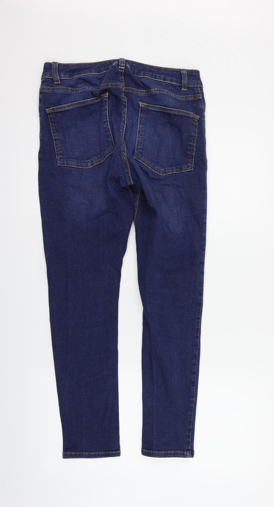 ASOS Womens Blue Skinny Jeans Size 32 in L30 in