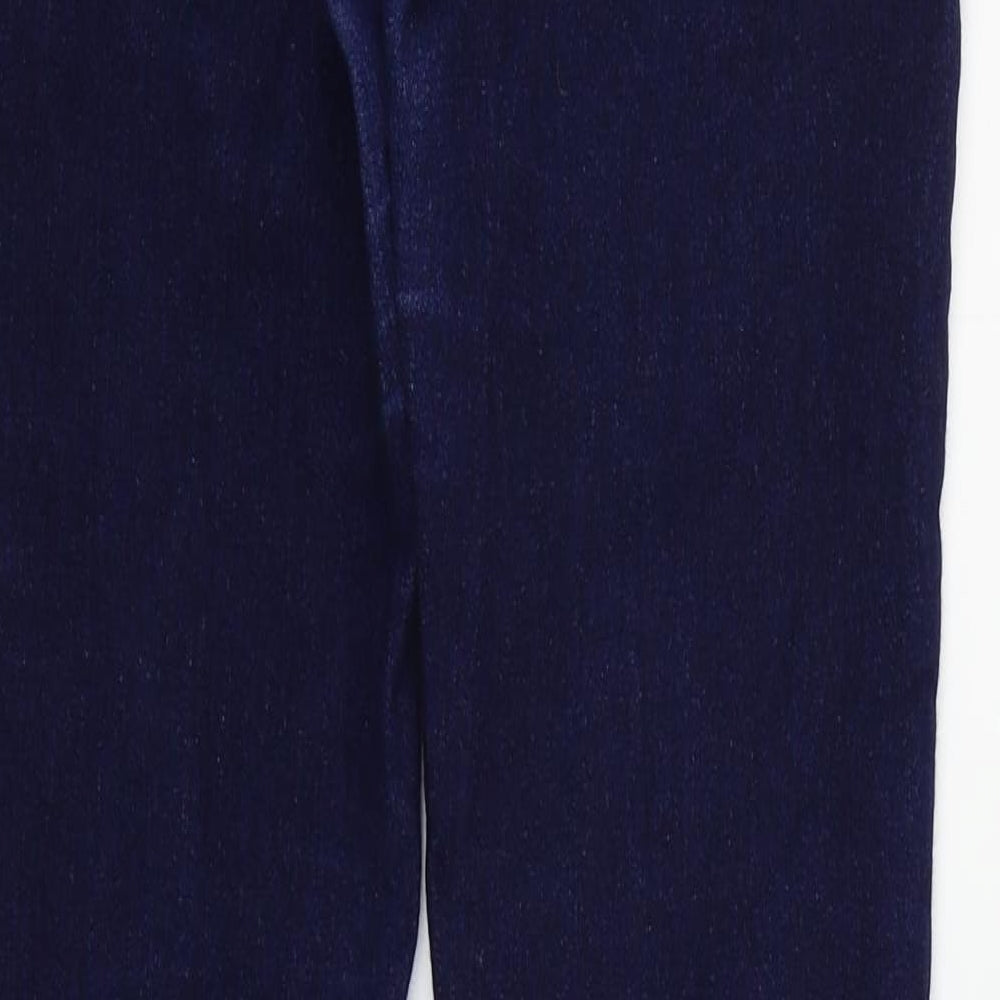 New Look Womens Blue Straight Jeans Size 4 L26 in