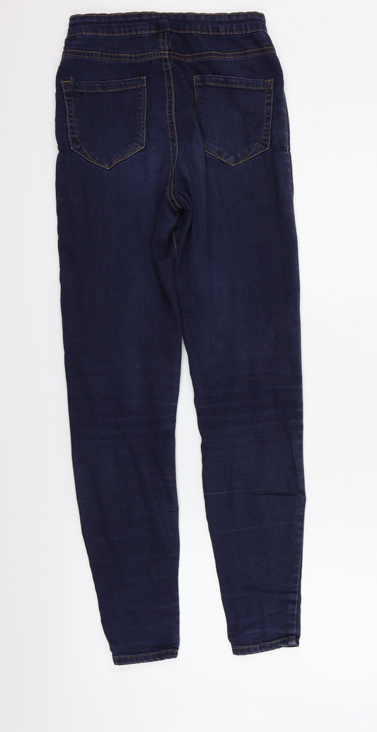 deniem & co Womens Blue Straight Jeans Size 10 L27 in