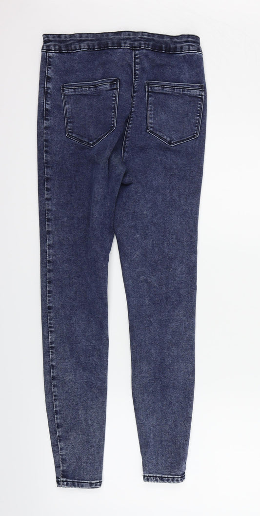 /Denim Womens Blue Skinny Jeans Size 12 L29 in