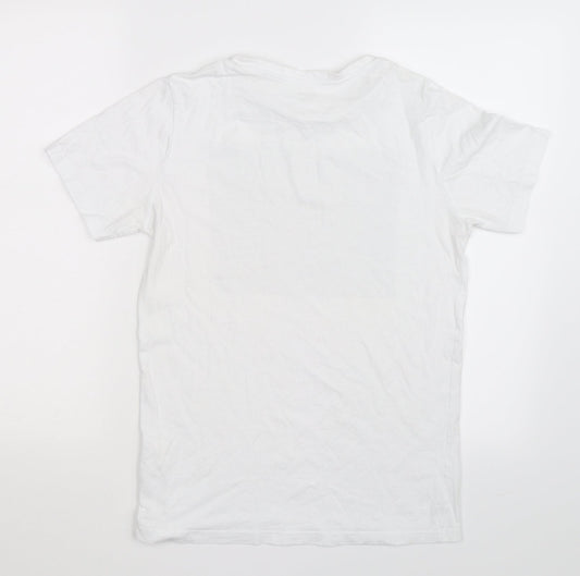 Kiabi Boys White Basic T-Shirt Size XS - Slow Life