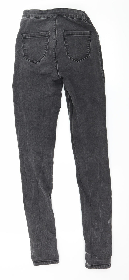 Rock & Rev Womens Grey Denim Skinny Jeans Size 8 L30 in